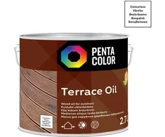 Pentacolor Terasų aliejus su Tungo terasų aliejumi