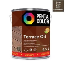Pentacolor Terasų aliejus su Tungo terasų aliejumi