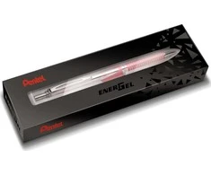 Pentel Pentel EnerGel BL407 tušinukas (mėlynas pildymas) rožinė, RAUŽINĖ