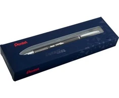 Pentel Pentel EnerGel BLN455 tušinukas (mėlynas užpildas) juodas, Juodas