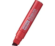 Pentel permanentinis žymeklis Pentel Pen N50XL raudonas, RAUDONAS