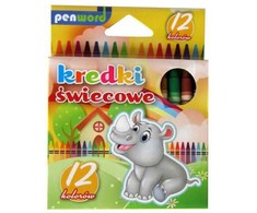 „Lean School Penword“ 12 spalvų kreidelės
