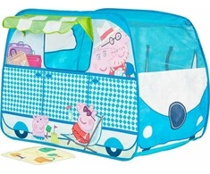 Worlds Apart Peppa Pig Campervan Pop Up Play Tent