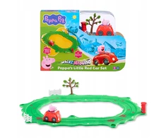 Peppa Pig - Šuoliukas aplink Peppa raudoną automobilį (8343)