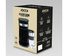 Jocca perfiltravimo kavos aparatas su termo puodeliu 750 W, juodas