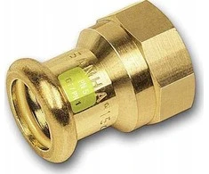 Pereinamoji rankovė PxGW 22x1/2 SANHA-Press Gas