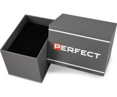 Dovanų laikrodžio dėžutė - PERFECT - pilka