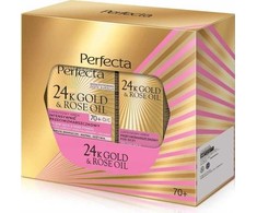 Perfecta rinkiniai 24K aukso ir rožių aliejus