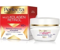 Perfecta Veido kremas Multi- Colagen Retinol 40 + lyginamoji 50ml