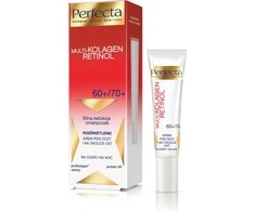 PERFECTA Multi-Collagen Retinol 60+/70+ paakių ir vokų kremas, skaistinamasis ir raukšles mažinantis, 15 ml