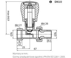 Perfexim 1 / 2 "(20- 030- 0000- 000)