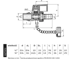 Perfexim 3 / 4 "A1809 15k150z (20- 205- 0200- 000)