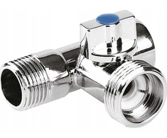 Perfexim Chrome automatinė oro išleidimo anga MINI 3/8 su kojiniu vožtuvu 9003C+S G3/8 Z PN10 [15/150]