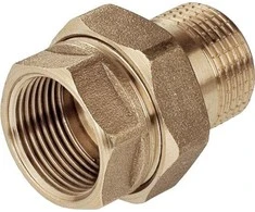 Perfexim Tiesioji žalvario jungtis su O- žiedu 1 "(07- 14- 0250- 000)