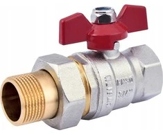 Perfexim Perfexim Spade pelenų sraigtinė poveržlė CuZn-c PHA-007 G1 WZ PN30 C DN 25 00-007-0250-002