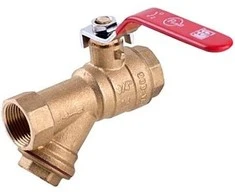 Perfexim WW DN15 rutulinis vožtuvas su filtro tipo sunkiųjų PHA-006 G1 / 2 WW PN30 DN15 [8 / 80]
