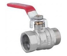 Perfexim WW DN20 rutulinio vožtuvo rankena 1040 G3 / 4 WW PN16 C DN20 12 / 120 (F300- 200- 0200- 010)