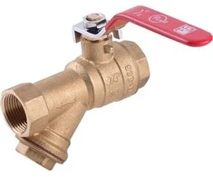 Perfexim WW DN20 rutulinis vožtuvas su filtro tipo sunkiųjų PHA-006 G3 / 4 (01-006-0200- 000)