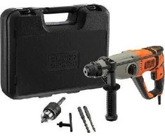 Black &amp; Decker Juodas &amp; Decker Perforatoriai Juodas &amp; Decker BEHS02K-QS; 2,2 J; 800 W; SDS-plus