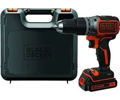 Black &amp; Decker Juodas &amp; Decker Perforatorius Juodas &amp; Decker Smūginis gręžtuvas 18v 1.5Ah (BL188K)