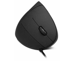 Perixx PERIMICE-513 C vertikali ergonominė pelė, USB-C, juoda, dešiniarankiams