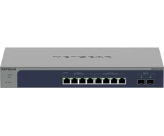 Šakotuvas „NETGEAR“ 8 prievadų daugiagigabitinis/10g eterneto išmanusis valdomasis „Pro“ komutatorius su 2 SFP+ prievadais (MS510TXM)