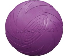 PET-NOVA Gumos diskas PET-NOVA RUB-DISC- VIOLEC- 22CM frisbee purpurinis 22 cm aromato vanilė