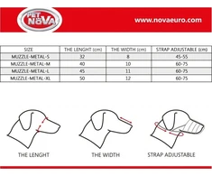 Pet Nova PET NOVA METALINIS SNUKULIS XL