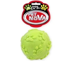PET NOVA TPR kamuoliukas su garsu 6cm 3vnt