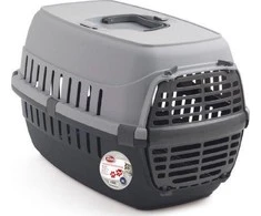 PET NOVA transportavimo boksas plast. durys 48.5cm