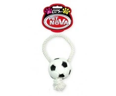 Aqua Nova Virvė su futbolo kamuoliuku 26cm cypia