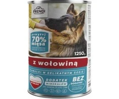 FRENDI with jautiena chunks in delicate sauce – šlapias Maistas šunims – 1250g