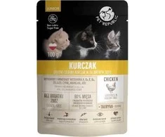 Pet Republic PetRepublic filė su vištienos filė pakuotėje katei junior 100g