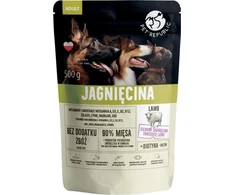 PET REPUBLIC Adult ėriena – šlapias Maistas šunims – 500g