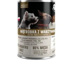PetRepublic Šunų Maistas - Pet Republic Su Kepenėlėmis Ir Daržovėmis 400g