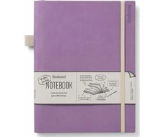 Peter Pauper Press Bookaroo Notebook Journal didelis - šviesiai violetinė
