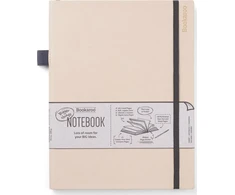 Peter Pauper Press Bookaroo Notebook Journal didelis - kreminis