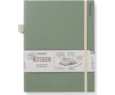 Peter Pauper Press Bookaroo Notebook Journal didelis - žalias