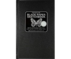 Peter Pauper Press Sketcher 14,6x2,2cm 192k juoda