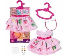 Zapf Baby born suknelė su segtuku 43 cm