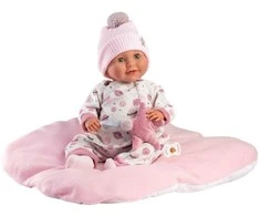 Peterkin Llorens 74132 Lėlė bobas płacząca Heidi 42 cm su podusią