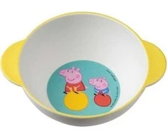 Petit Jour Paris Vaikiškas dubuo su rankenėlėmis Peppa Pig