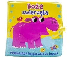 Petit Monkey Dievo gyvūnai: knyga apie purslų vonią