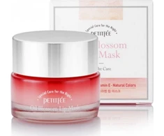 Petitfee Oil Blossom intensyvaus drėkinimo naktinė lūpų kaukė, 15 g