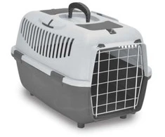 PETMAX Nešioklė NOMADE 2 METAL Pilka 55x36x35