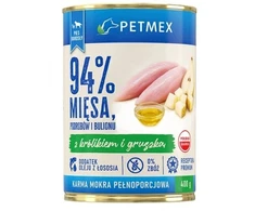 Petmex su triušiena i gruszką suaugusiems šunims 400g