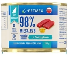 Petmex su tuńczykiem dla kotów dorosłych 200g