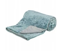 Pets Collection Barry, koc, šuniui/kota, mi�kki pliušinis, mėlyna/pilka 70 � 50 cm