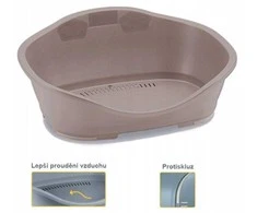 Stefanplast Bikuva.lt Gyvūno guolis 68,5x49x27,5 cm rudas (katėms, mažiems šunims) SLEEPER 2