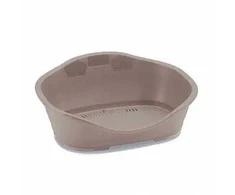 Stefanplast Bed Sleeper 6 118x80x39.5cm light pilka